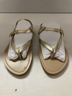 PILCRO SANDALS ANY SIZE IN GOLD