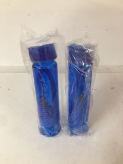 2 X MALE PUMP ADULT SEX TOYS IN BLUE (18+ ID REQUIRED)