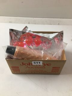 BOX OF ASSORTED ADULT SEX TOYS (18+ ID REQUIRED)