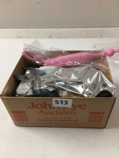 BOX OF ASSORTED ADULT SEX TOYS (18+ ID REQUIRED)