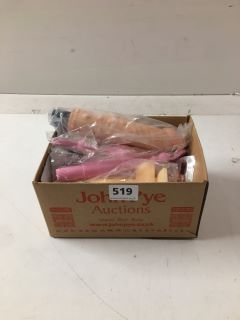 BOX OF ASSORTED ADULT SEX TOYS (18+ ID REQUIRED)