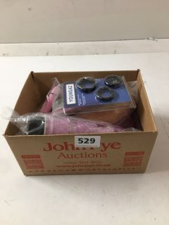 BOX OF ASSORTED ADULT SEX TOYS (18+ ID REQUIRED)