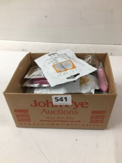 BOX OF ASSORTED ADULT SEX TOYS (18+ ID REQUIRED)