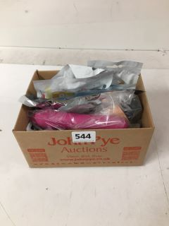 BOX OF ASSORTED ADULT SEX TOYS (18+ ID REQUIRED)