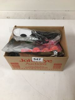 BOX OF ASSORTED ADULT SEX TOYS (18+ ID REQUIRED)