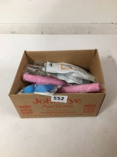 BOX OF ASSORTED ADULT SEX TOYS (18+ ID REQUIRED)