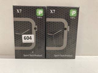 2 X FITPRO X7 SPORT TECH PRODUCT FITNESS WATCH