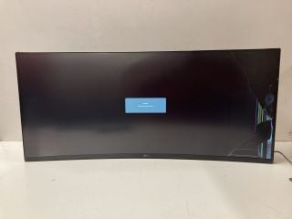 LG ULTRAWIDE CURVED MONITOR (SMASHED SALVAGED SPARES)