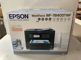 EPSON WORKFORCE WF-7840DTWF INKJET WIRELESS PRINTER