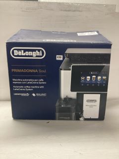 DELONGHI PRIMADONNA SOUL AUTOMATIC COFFEE MACHINE WITH LATTECREMA SYSTEM - RRP Â£999