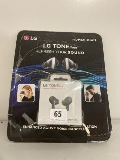 LG TONE FREE ENHANCED ACTIVE NOISE CANCELLATION EARBUDS