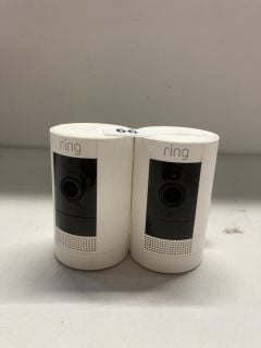 2 X RING SECURITY CAMERAS