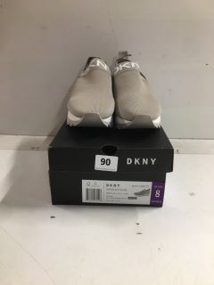 PAIR OF DKNY ASHTON-SLIP ON SNEAKERS - SIZE UK 5.5