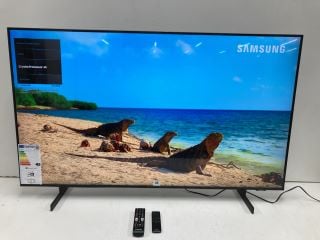 SAMSUNG 55" TV MODEL: UE55CU8000K (WITH REMOTE, WITH SMART REMOTE, WITH STAND, NO BOX) RRP: £481