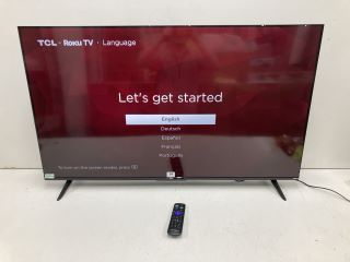 TCL 50" TV MODEL: 50RP630KX7 (CASE DAMAGE, WITH REMOTE, WITH STAND, WITH BOX) RRP: £299