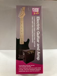 PURE TONE KIDS ELECTRIC GUITAR AND AMP