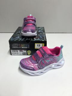 SKECHERS S LIGHTS TRAINERS SIZE 10 KIDS