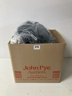 BOX OF JOHN LEWIS SOFT FURNISHINGS