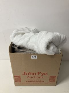 BOX OF JOHN LEWIS TOWELS