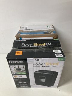 3 X FELLOWES SHREDDERS