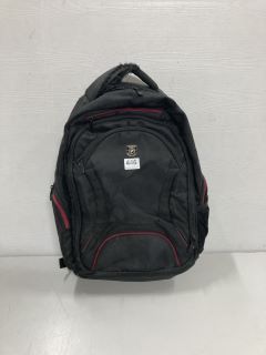 PORT DESIGNS BLACK BACKPACK