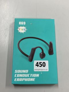 TWS K69 SOUND CONDUCTION EARPHONE