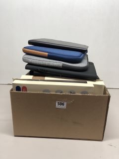 LARGE QTY OF ASSORTED TABLET CASES