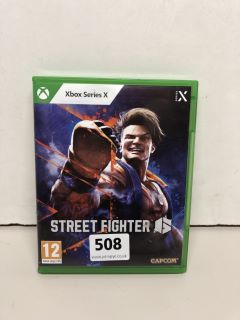 XBOX SERIES X STREET FIGHTER GAME