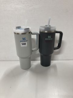 2 X STANLEY TUMBLERS