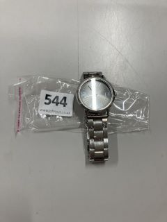 GENTS SILVER COLOURED WRIST WATCH