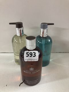 3 X MOLTON BROWN SOAPS