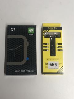 2 X ITEMS INC X7 FIT PRO WATCH