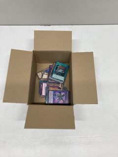 QTY OF AROUND 100 ASSORTED YU-GI-OH TRADING CARDS ALL RARE