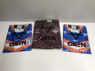 3 X OXEN SPORTS TOPS TO INCLUDE LEEDS RHINOS XXXL