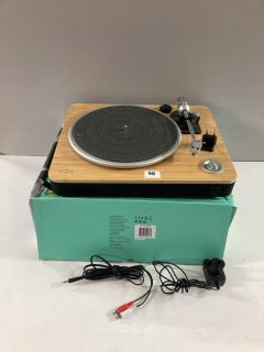 2 X VINTAGE STYLE LP TURNTABLES