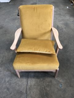 YELLOW ARMCHAIR