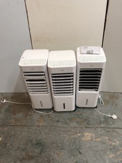 3 X LOGIK AIR COOLERS