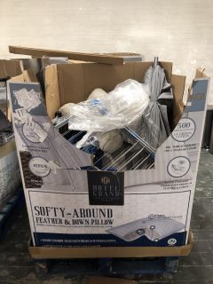 PALLET OF ASSORTED ITEMS TO INCLUDE MEACO AIR CONDITIONER