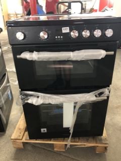 HISENSE FREESTANDING DOUBLE OVEN MODEL: HDE3211NBWC