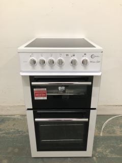 FLAVEL MILANA E50 FREESTANDING ELECTRIC DOUBLE OVEN WITH INDUCTION HOB MODEL: MLB5CDW