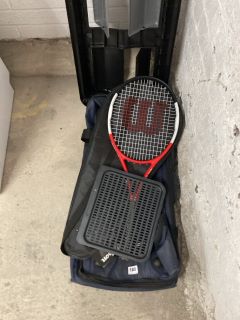 2X ASSORTED ITEMS INCL. WILSON TENNIS RACKET