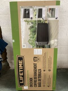 LIFETIME DECK BOX 165 GALLON