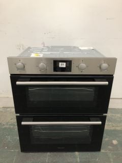 HISENSE BUILT IN DOUBLE OVEN MODEL: BID75211XUK