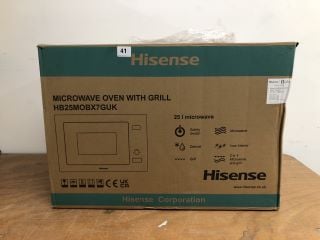 HISENSE MICROWAVE OVEN WITH GRILL 25L MODEL: HB25MOBX7GUK