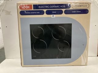 LOGIK ELECTRIC CERAMIC HOB MODEL: LCHOBTC23