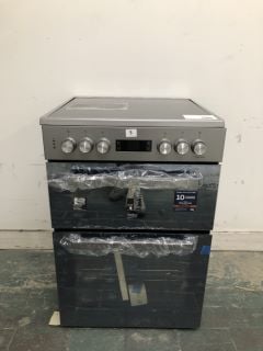 BEKO FREESTANDING DOUBLE ELECTRIC OVEN MODEL NUMBER: XDC663SM