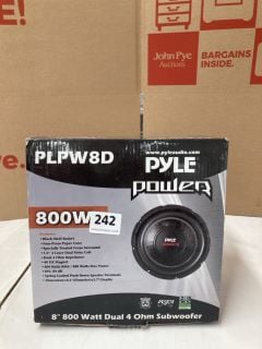 PYLE POWER IN CAR 800W SUBWOOFER (MPSE53640557)