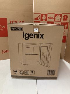 IGENIX 47 LITRE COUNTER TOP FRIDGE WITH LOCK