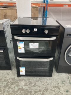 HOTPOINT BUILT-IN DOUBLE OVEN MODEL: HDM67I9H2CB