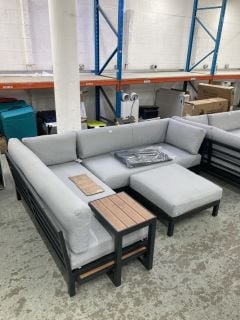 JOHN LEWIS PLATFORM MODULAR OUTDOOR METAL FRAME SOFA SET RRP: £1,199